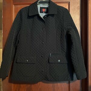 Gallery Black Quilted Utility Jacket